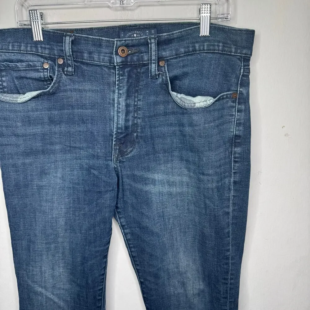 Lucky‎ Brand Men’s 32x30 Jeans Blue Denim Classic Straight Stretch Medium Wash